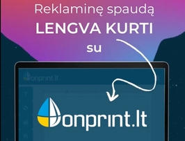 Onprint.lt – sukurkite reklamos dizainą patys ir spausdinkite lengvai!
