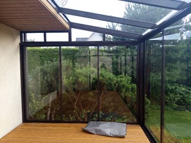 Stogines, terasų, verandu stiklinimas