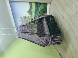 Gaminu pakabinamus krėslus-hamakus