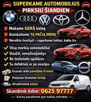 Greitas automobiliu supirkimas