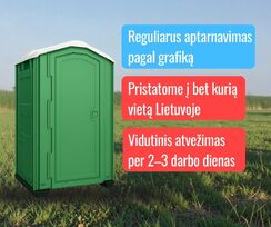 BIOTUALETŲ NUOMA IR APTARNAVIMAS