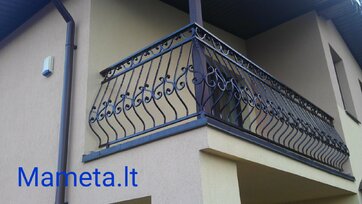 Metaliniai vidaus, lauko laiptai, turėklai