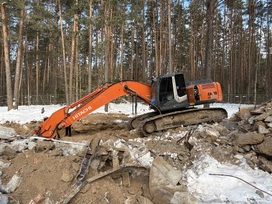 Griovimo darbai- demontavimas