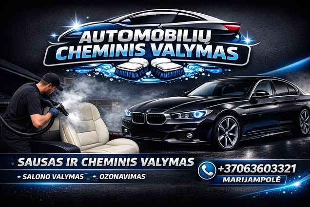 Automobilių cheminis valymas