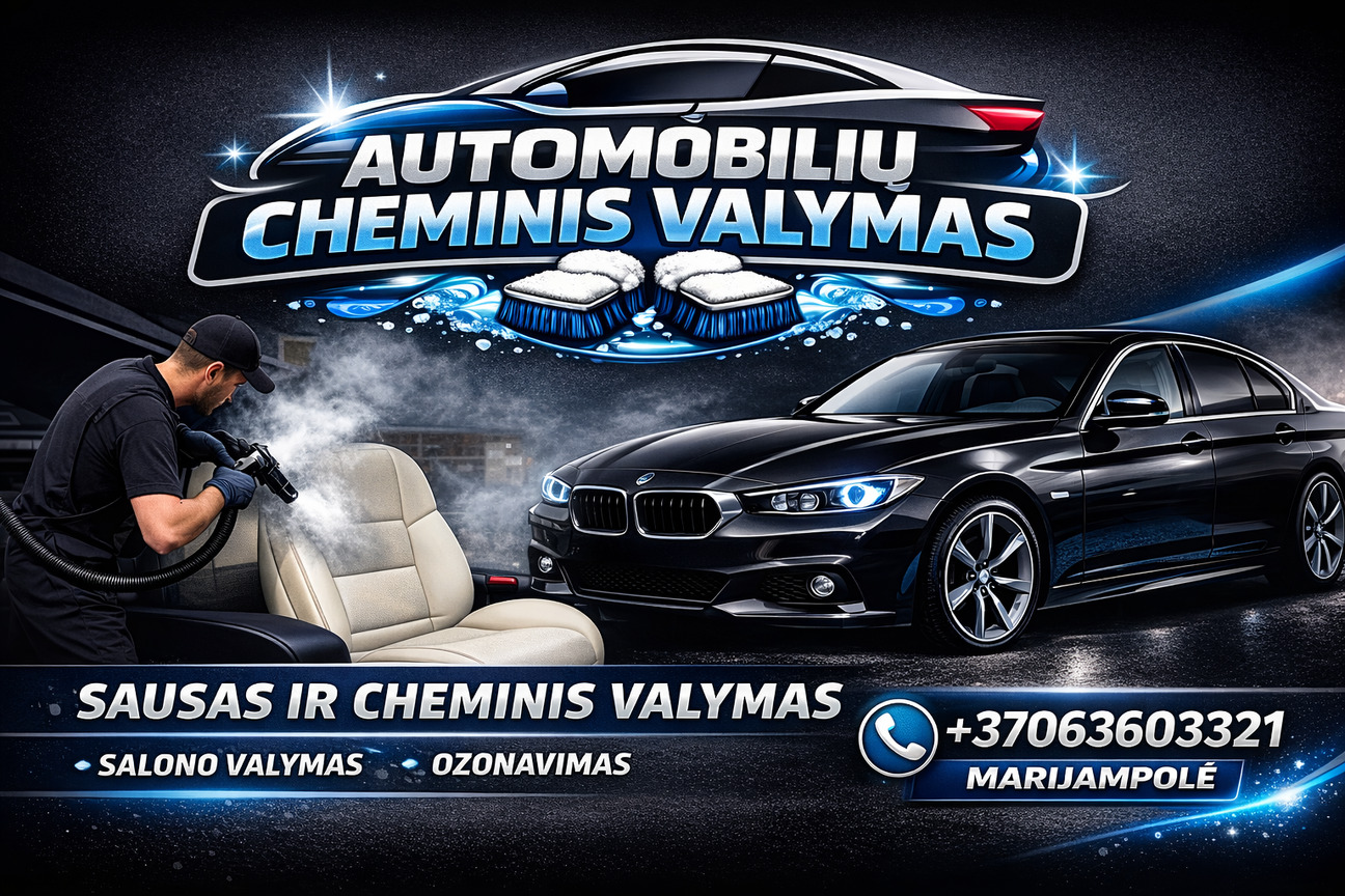 Automobilių cheminis valymas