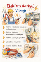 Elektrikų paslaugos Vilniuje