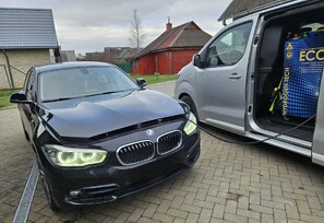 Mobilus variklių dekarbonizavimas ir salono ozonavimas