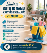 Valymo paslaugos Vilniuje
