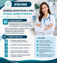 Ieškomas Šeimos gydytojas (-a)