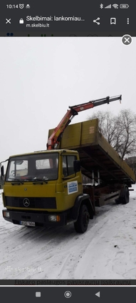 Sunkvezio su kranu fiskaro-savivarcio paslaugoss