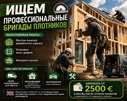 профессиональные бригады плотников