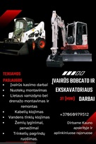 Įvairūs žemės kasimo darbai