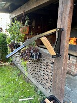 Rankinė malkų skaldyklė