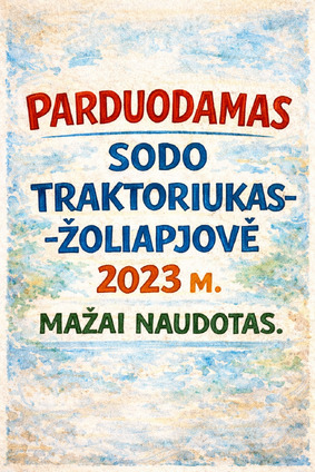 Sodo traktoriukas