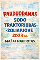 Sodo traktoriukas