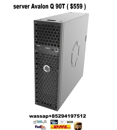 Bitcoin miner Canaan Server Avalon Q 90T BTC miner