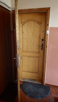 Dvigubos pišinės durys vokiškom spynom