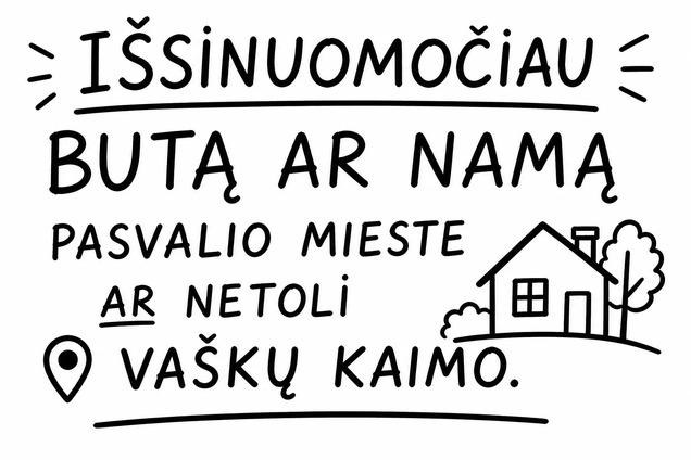 Išsinuomociau