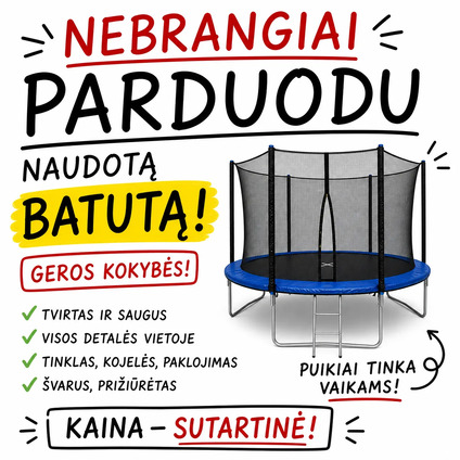 Parduodu batutą