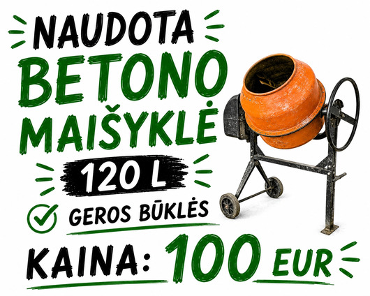 Betono maišyklė