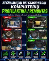 Kompiuterių remontas / Windows Irašymas