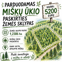 Parduodamas Miška