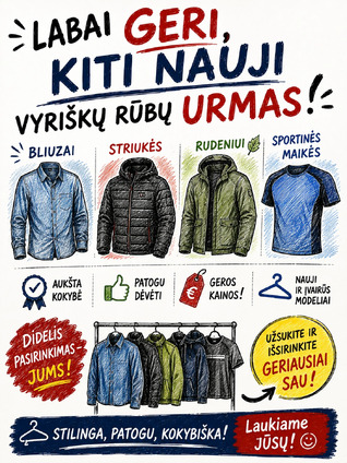 Vyrui M dydzio