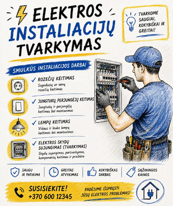 Elektrikas Šiauliai