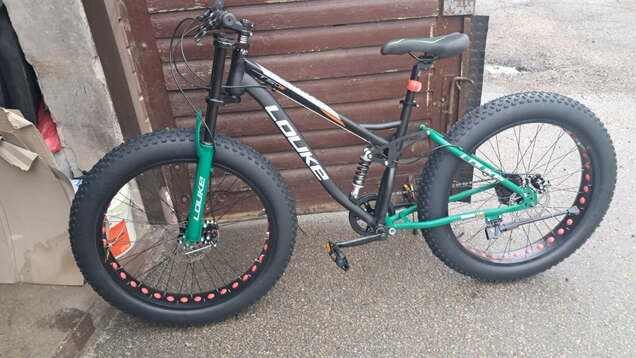 Kalnų dviratis Louke Fat Bike X-treme, 26