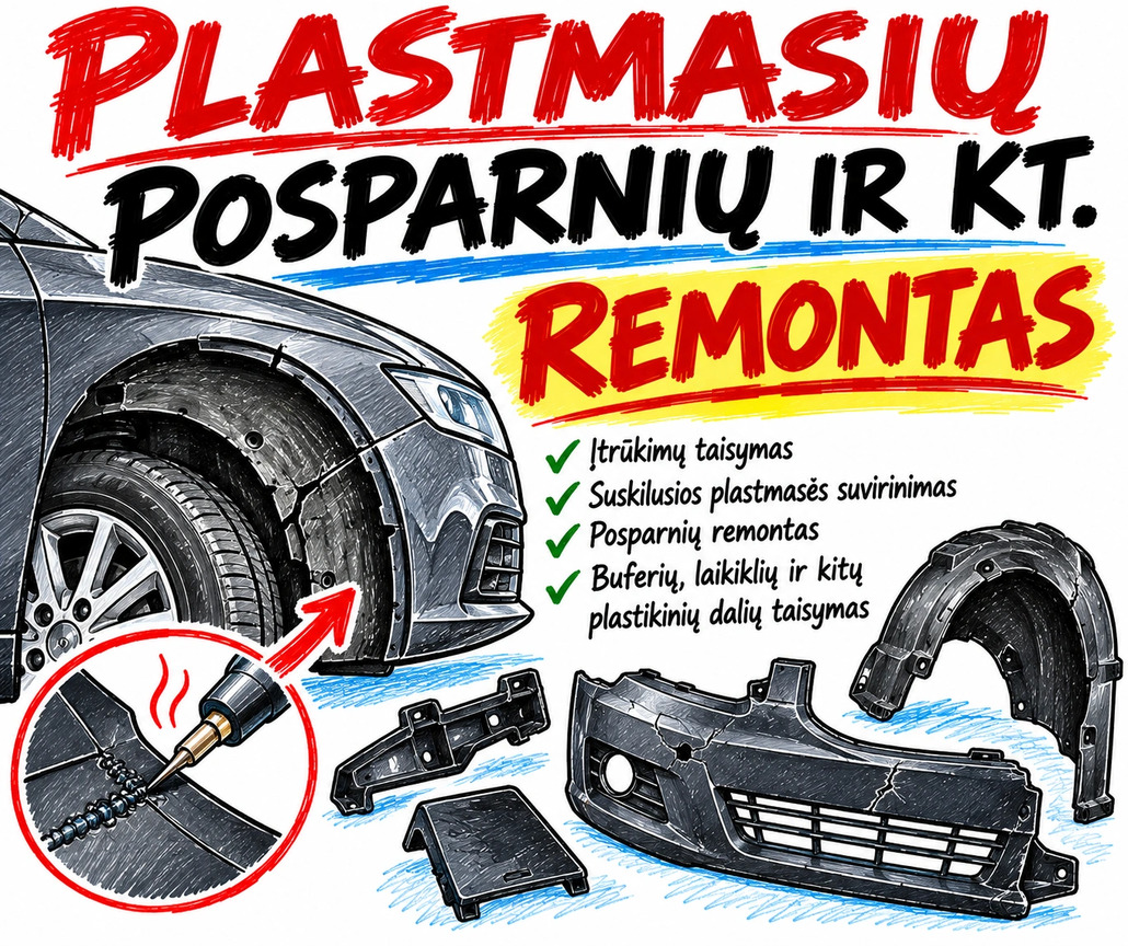 Plastmasių remontas
