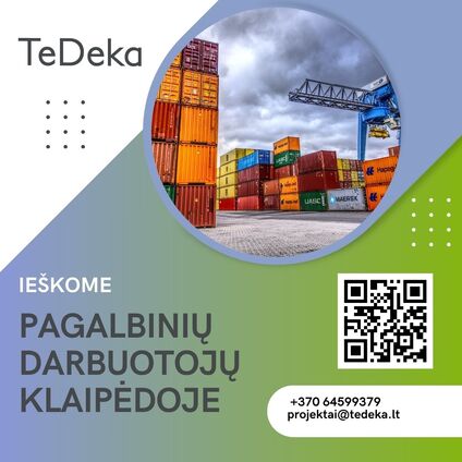IEŠKAI DARBO? PRISIJUNK PRIE MŪSŲ KOMANDOS! 👷