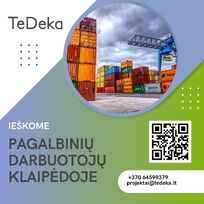 IEŠKAI DARBO? PRISIJUNK PRIE MŪSŲ KOMANDOS! 👷