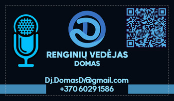 Renginių vedėjo ir dj paslaugos visoje Lietuvoje