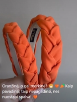 Oranžinė, o gal morkinė? 😁