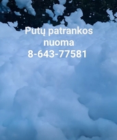 Putų patrankos nuoma