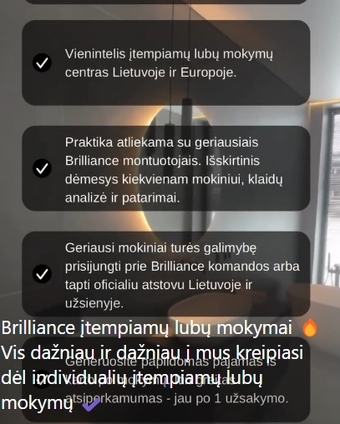 Brilliance įtempiamų lubų mokymai 🔥