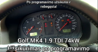 Turite VAG grupės automobilį su PD TDI varikliu ?