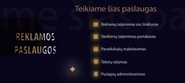 Reklama socialiniuose tinkluose