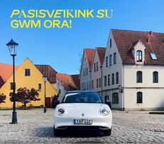Elektromobilis GWM ORA 03 – inovatyvus, saugus ir stilingas pasirinkimas!