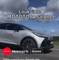 Toyota C-HR Hybrid mėnesinis mokestis - nuo 323 €  /