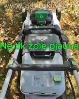 EGO žoliapjovė-vejapjovė – patikima, efektyvi ir ilgaamžė Jūsų vejai be rūpesčių!