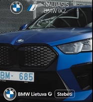 BMW iX2 – sukurtas vairuotojo malonumui, inovatyvus ir visiškai elektrinis!