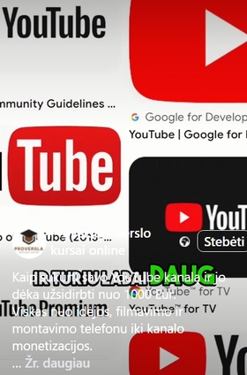 Mokymai-kaip sukurti savo YouTube kanalą.