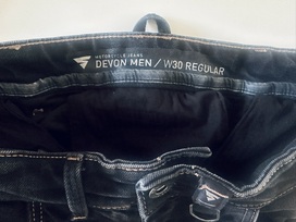 Shima Devon Black vyriški moto džinsai su apsaugom