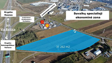 Parduodamas investicinis žemės sklypas Lenkijoje, Suvalkų mieste.