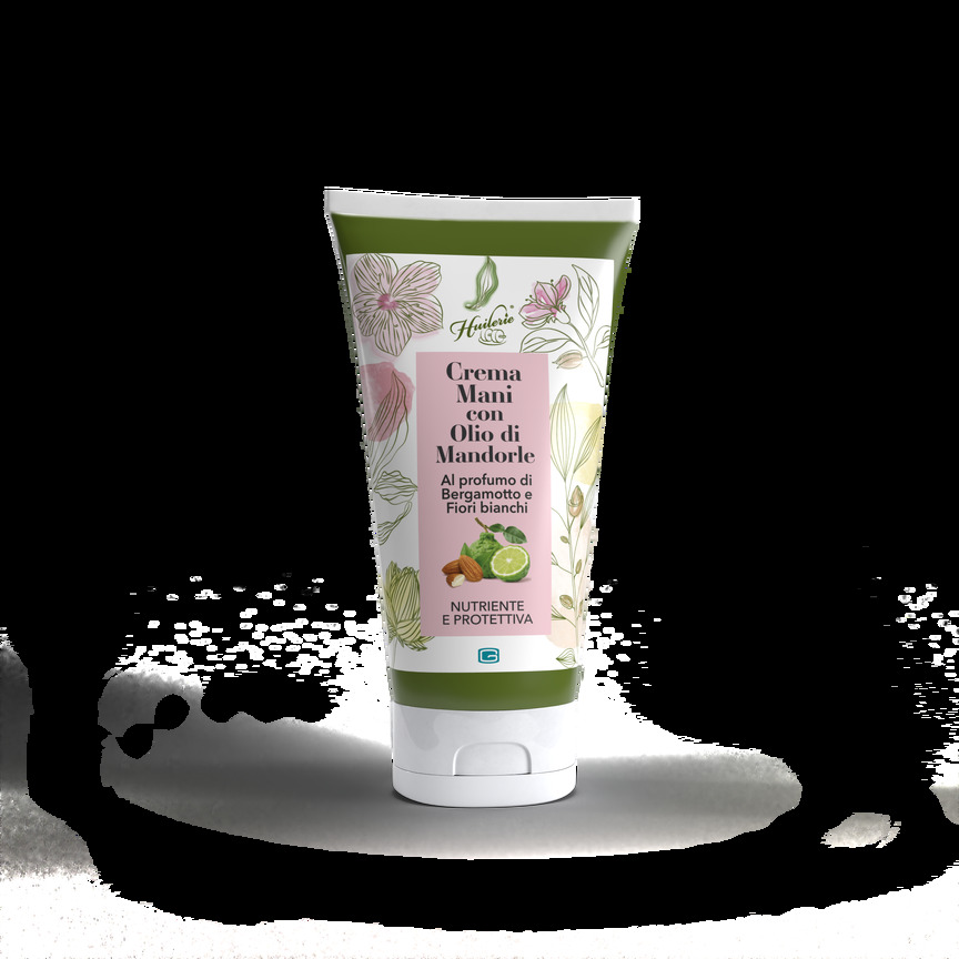 Huilerie Bergamotės ir baltų gėlių kvapo rankų kremas, 50ml