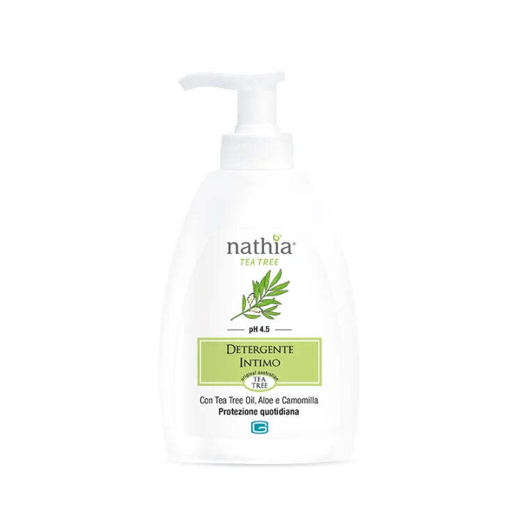 Nathia Intymios higienos prausiklis su arbatmedžių aliejumi ir ramunėlėmis, 200ml